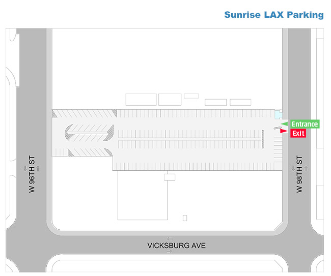 Sunrise LAX Parking Plan
