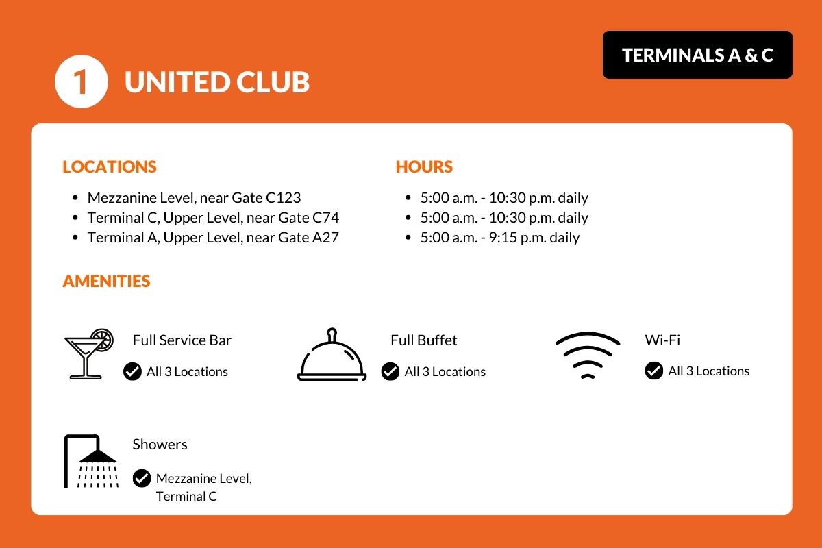 United Club - Terminal A & C - Newark Airport