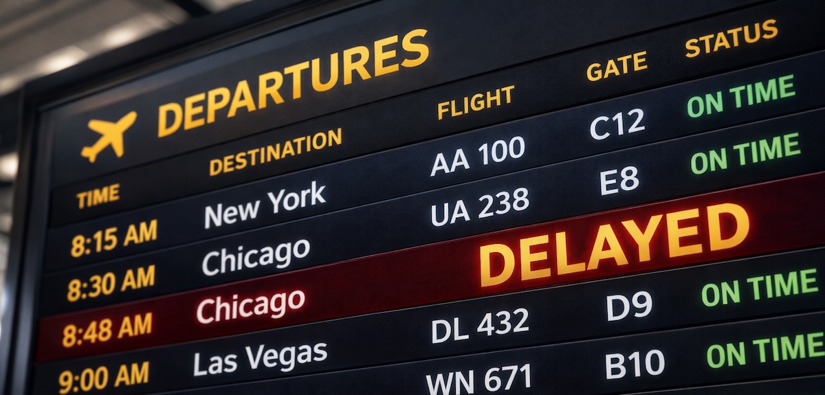 Airport Parking When Your Flight is Delayed or Cancelled