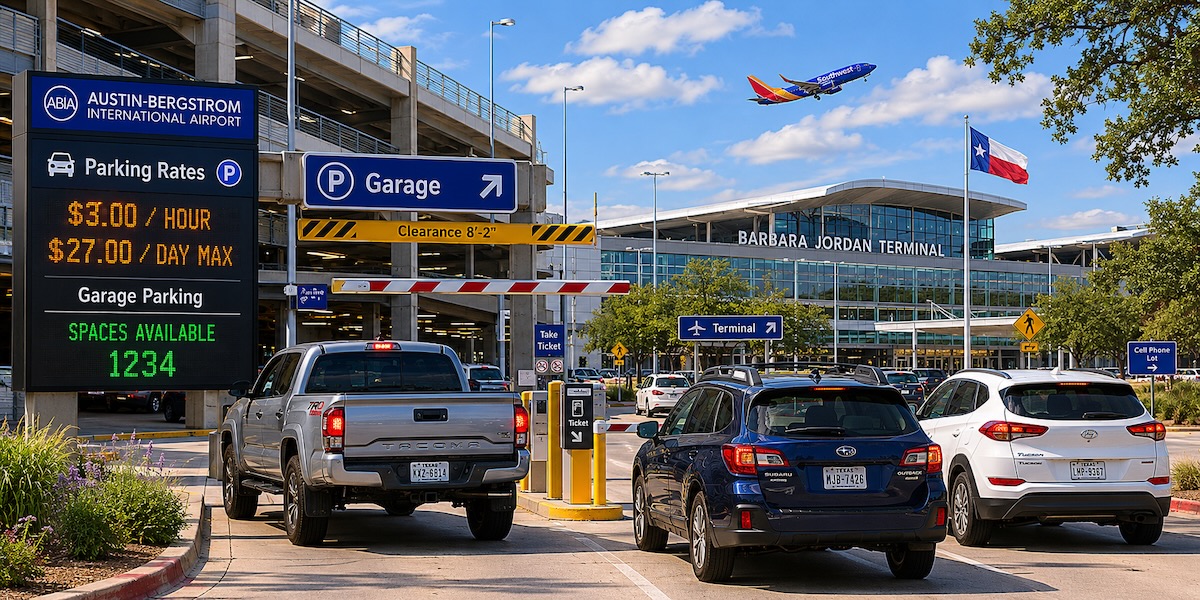 How Much is Parking at Austin-Bergstrom Airport (AUS) — 2026 rate guide