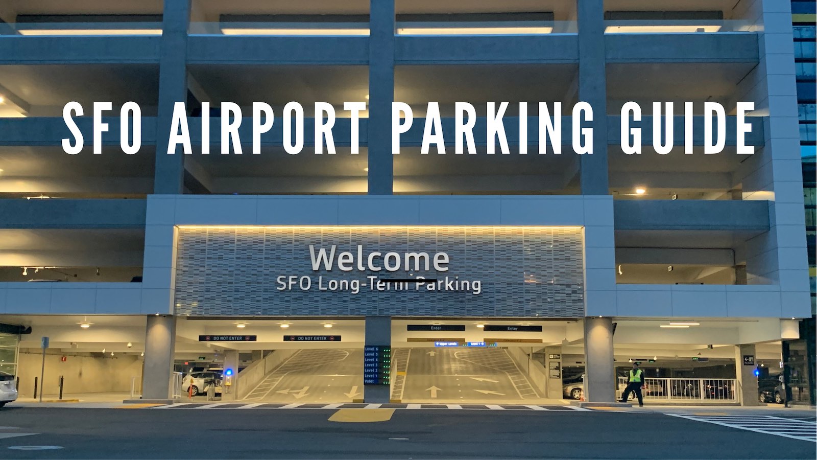San Francisco Airport Parking Guide Banner