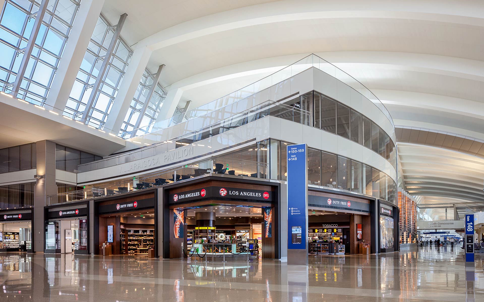 DFS Duty Free LAX SHOP+DINE Directory · Los Angeles International